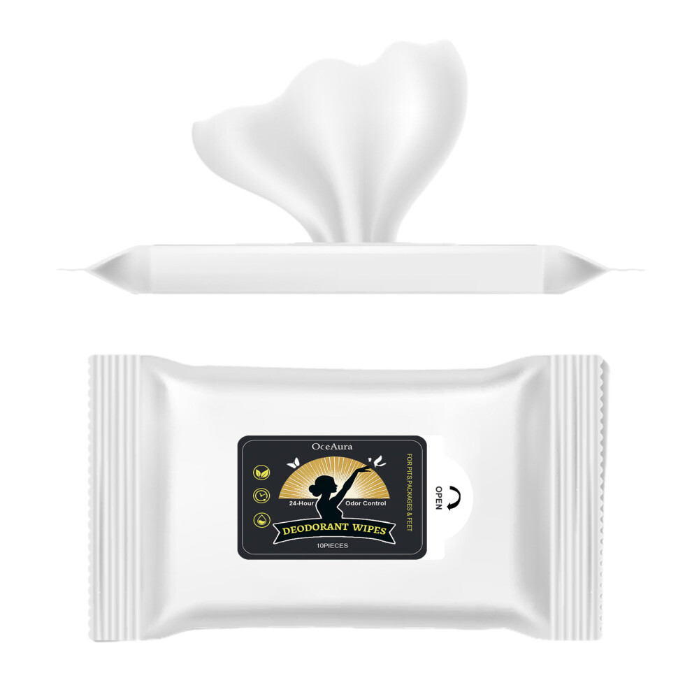 Deodorant Wipes - Gently Remove Odors & Fragrance