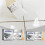 Transparent Waterproof Glue Durable Easy Adhesive Floor Tiles 9