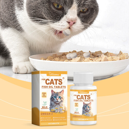 Cat Fish Oil Tablets for Skin Moisturizing 1