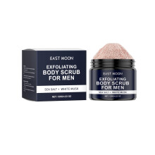 Sea Salt Musk For Men Body Scrub, Cleanses & Moisturizes Skin