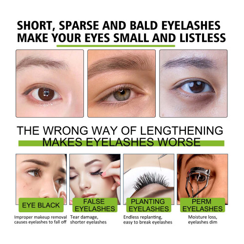 Schwarzes Rizinusöl Mascara für natürliche Locken 2