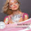 Sequined Glitter Stick (Pink) Face Body Collarbone Shine 12