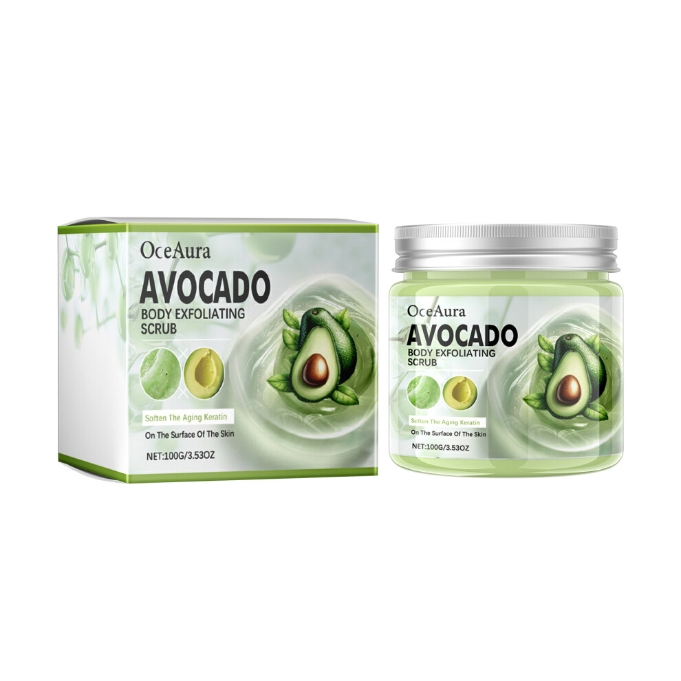 Avocado Body Exfoliating Scrub: Dead Skin & Brightening