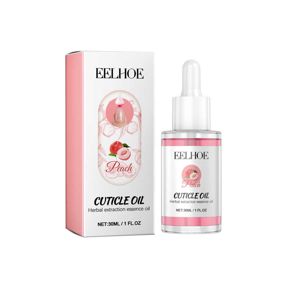 Peach Cuticle Oil - Nail Repair, Thickening & Detailing