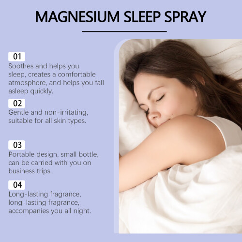 Magnesium Öl Spray für Schlaf & Müdigkeitslinderung 2