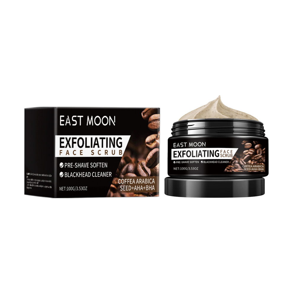Men's Coffee Facial Scrub: Pore Cleansing, Refreshing Comfort