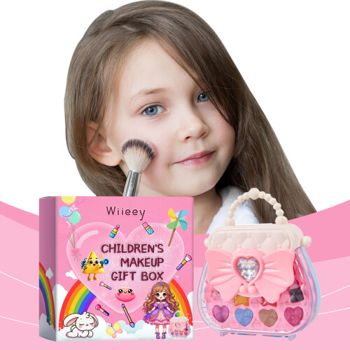 Kids Makeup Gift Box Lipstick Eyeshadow Set 1