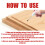 Long Nib Woodworking Marker, Oil-Based Waterproof Quick-Dry 6