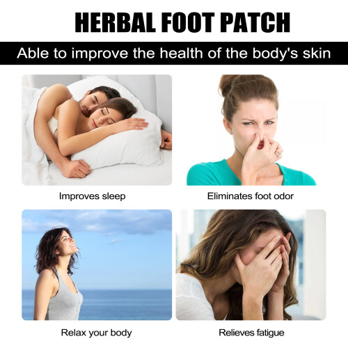 Wormwood Cleansing Foot Patch Botanic Ingredients Fatigue Relief 2