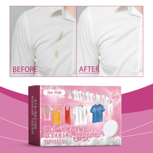 Biological Enzyme Laundry Tablets for Coffee & Tea Stains 1