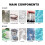 Ceramic Tile AB Glue Marble Pothole Crack Repair 9
