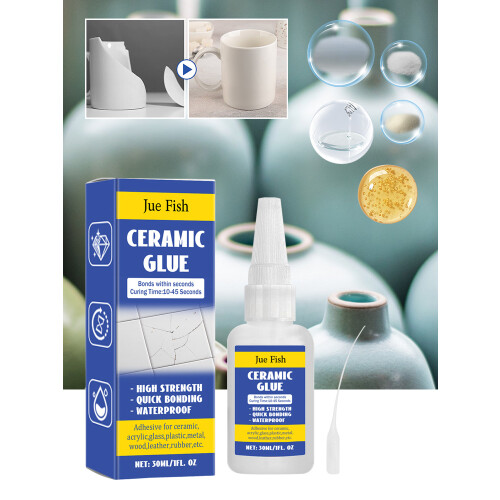 Ceramic Repair Glue for Quick Crack Fixes 1