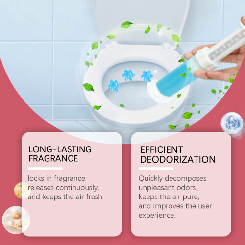 WC-Gel Deodorizer gegen Kalk und Geruch 2