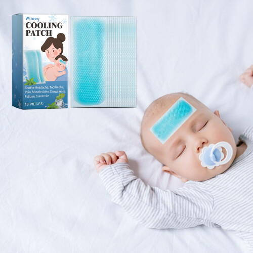 Children's Mild Cooling Hydrogel Fever Patch 1