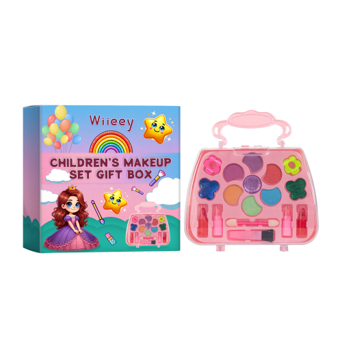 Kids Makeup Set Gift Box Lipstick Eyeshadow
