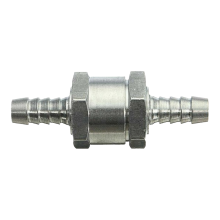 Válvula antirretorno para sistemas de fluidos, válvula de retención de combustible de 8 mm con indicador de flujo marcado con flecha, válvula