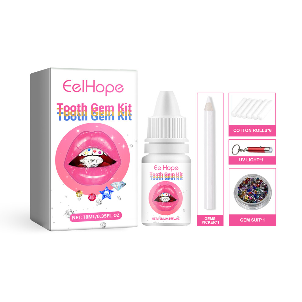 Tooth Gem Kit European-American Hip Hop Dental Jewelry DIY