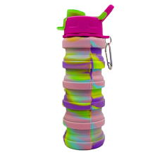 Reusable Collapsible Water Bottle, Easy Cleanup, Portable Lightweight For Travel, Leak Proof Design, Safe And Healthy Hydration Companion