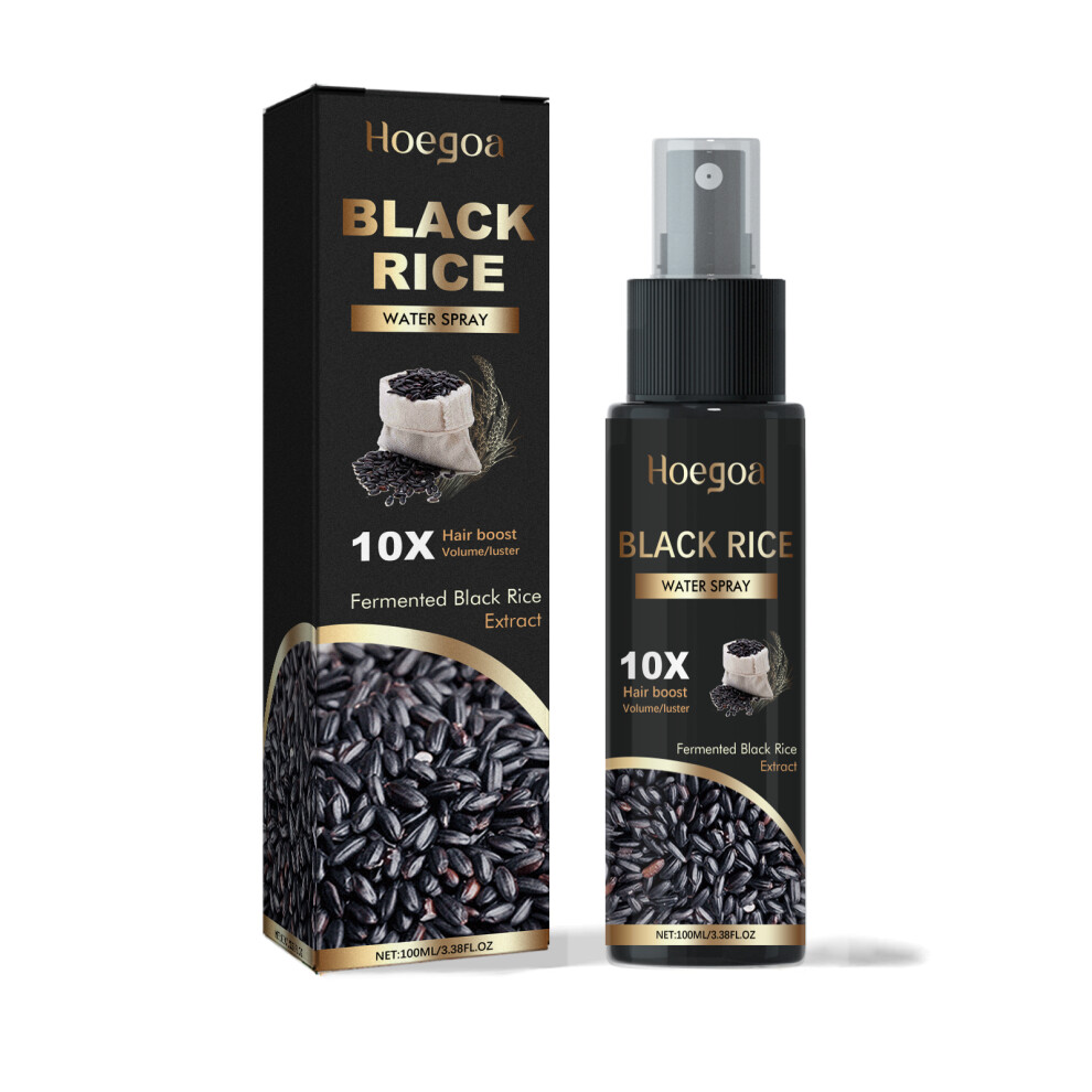 Black Rice Water Spray: Deep Nourishment For Tough/Dense Hair