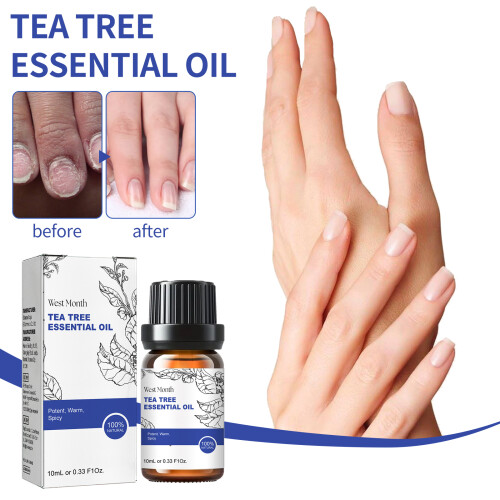 Teebaum-Ätherisches Öl: Repariert Nägel, Feuchtigkeit, Haar 1