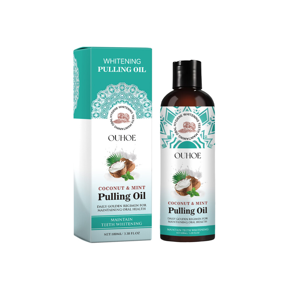 Whitening Pulling Oil: Removes Tartar, Freshens Breath