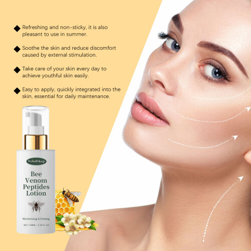 Feuchtigkeitsspendende straffende Lotion mit Bienengift 2