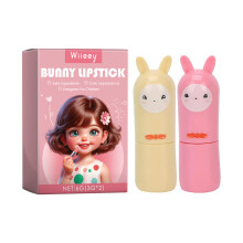 Kaninchen-Lippenstift für Kinder: Leicht reinigbar, Glanz & Öl