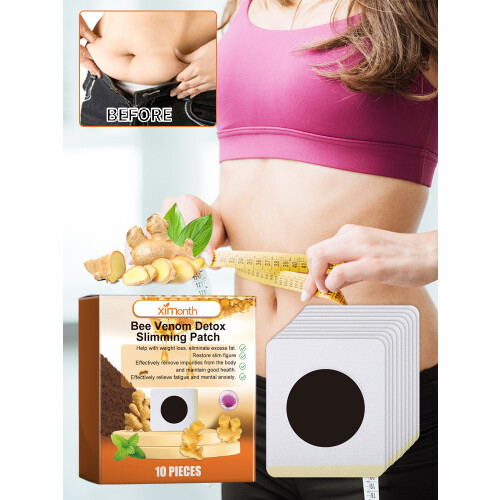 Bee-Venom Lymphatic Patch - Meat Belly Button for Swelling & Tightenes 1