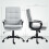 Homcom (Grey) HOMCOM Office Chair, Computer Desk Chair with Dual-Layer Padding 3