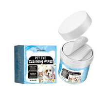 Pet Eye Wipes for Cats & Dogs: Mild Tear & Dirt Removal