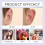 Small Butterfly Ear Support Stickers 15