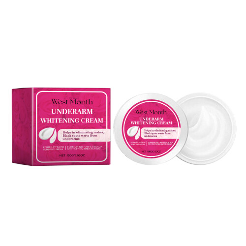Aufhellende Creme für stumpfe Haut & Peeling