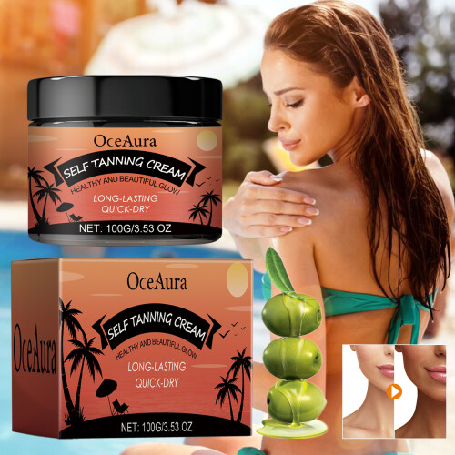 Quick Tan Self Tanning Cream with Natural Bronzer & Moisturizing 1