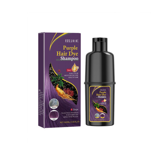 Lila-Haarfärbeshampoo, pflegend & feuchtigkeitsspendend