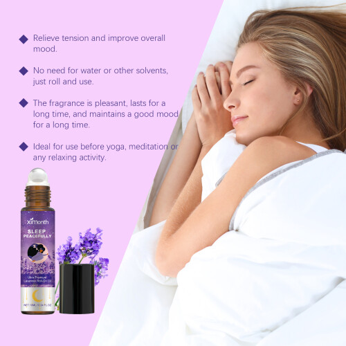 Lavender Sleep Roll for Deep Sleep & Discomfort Relief 2