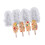Silicone Popsicles Molds 4 Cavities Flower Shape Ices-White 1