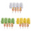 Silicone Popsicles Molds 4 Cavities Flower Shape Ices-White 2