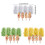 Silicone Popsicles Molds 4 Cavities Flower Shape Ices-White 4