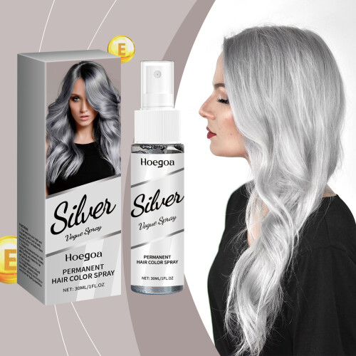 Silbergraues Haarspray, langanhaltend feuchtigkeitsspendend 1