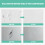 Wall Repair Kit - Fix Stains, Graffiti, Mildew & Cracks 15