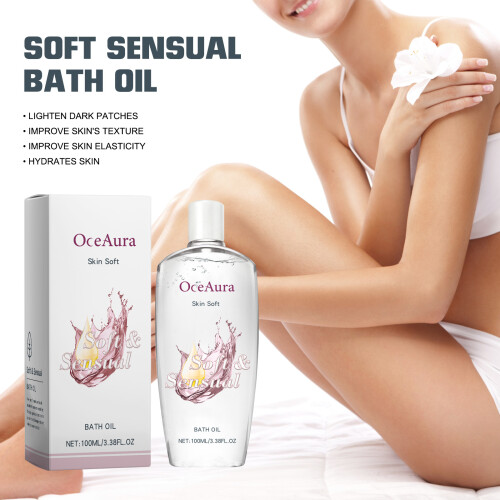 Soft Sensual Bath Oil Moisturizing Brightening Deep Treatment 1
