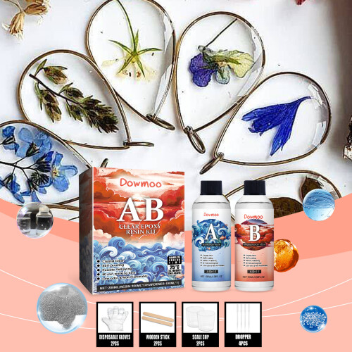 Epoxy Curing Agent DIY Kit High Transparency Crystal Drops 1