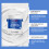 Emulsion transparenter wasserdichter Kleber, unsichtbarer Dichtstoff 11