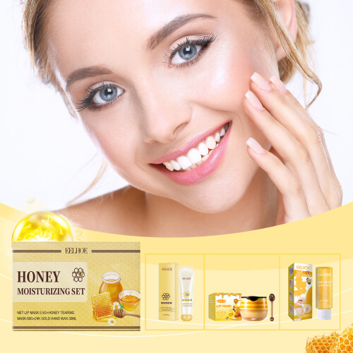 Honig-Exfoliation-Set für sanfte Hautpflege 1