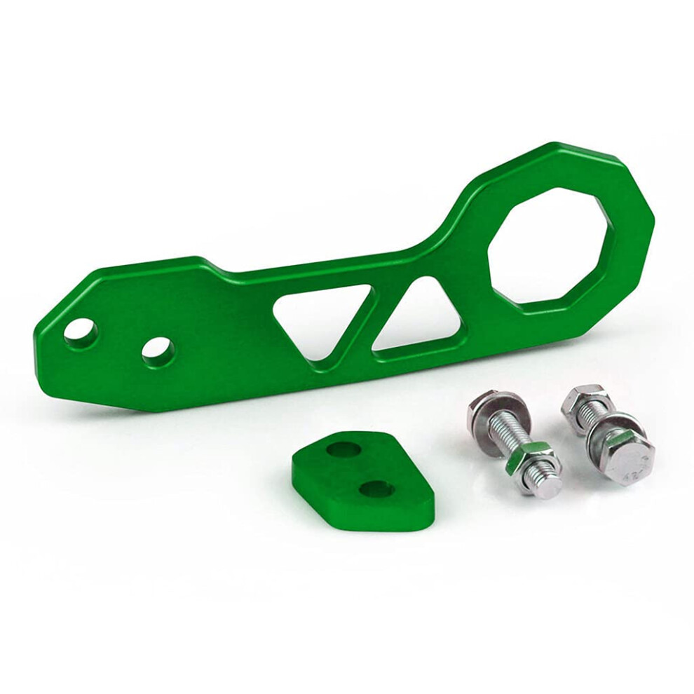 Tow Hook Aluminum Alloy Universal Automotive Rear Bumper Hook For Racing Trailer Green 9001264322403