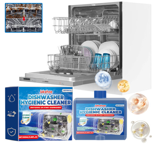Small Dishwasher Cleaner: Cleans Dishes & Utensils 1
