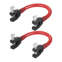 Snowboard Fixing Tool Connector 2 Pack For Beginners Red Latex Tube Ski Assist Equipment