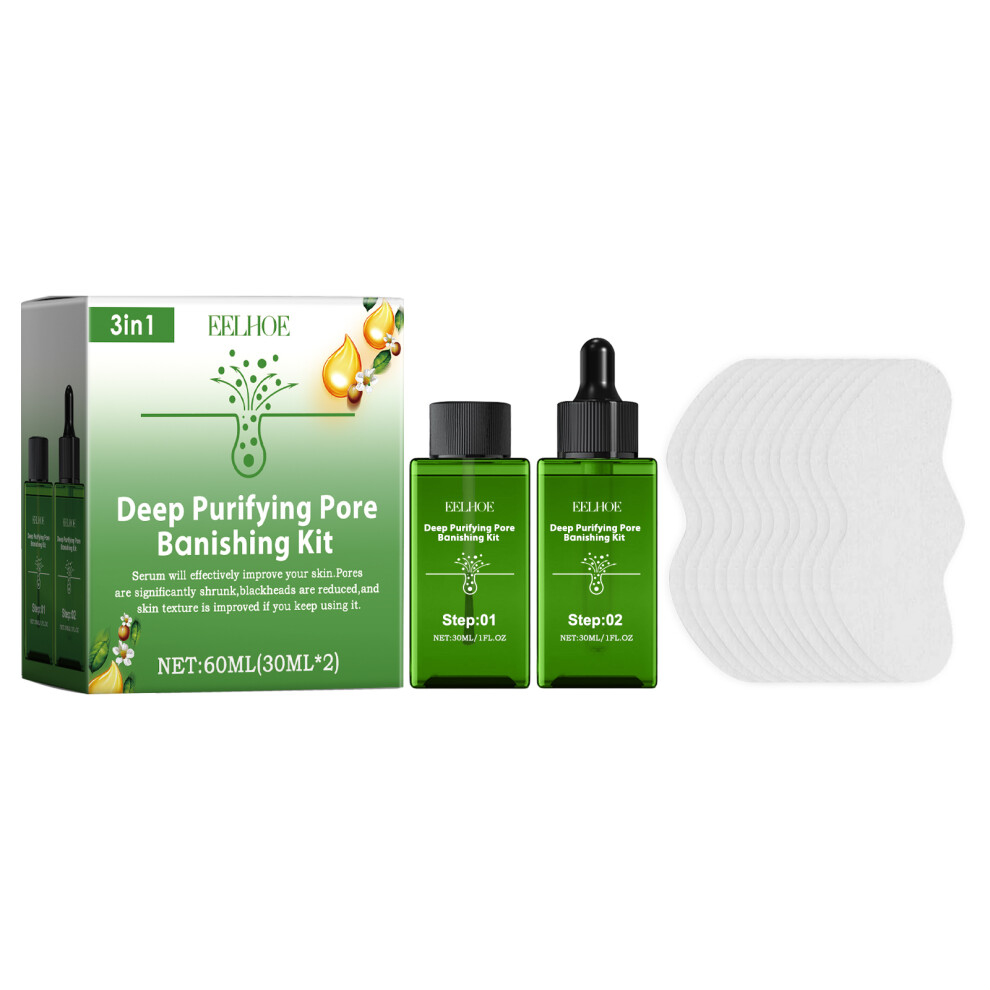 Pore Minimizing Kit: Cleansing Blackhead Remover & Moisturizing