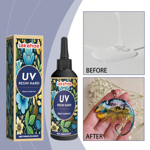 UV Epoxy Glue for Jewelry & Silicone Mold - Quick-Drying 1