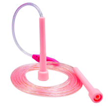Springseil mit ergonomischen Griffen, tragbar und mit blinkenden LEDs für Tag und Nacht, Fitness & Spielzeug